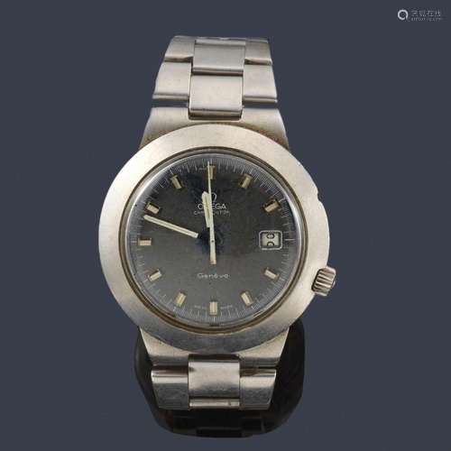 Men's OMEGA with steel case and bracelet. …