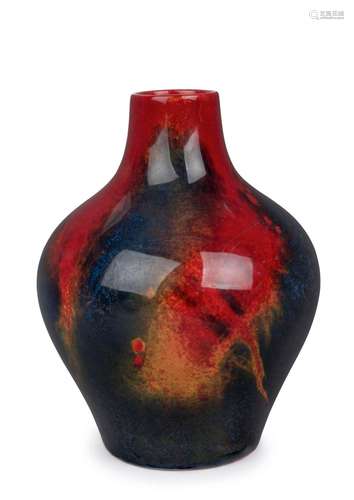 ROYAL DOULTON "SUNG" flambe porcelain vase, circa ...