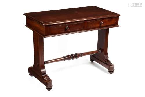An antique Australian cedar two drawer sofa table, 19th cent...