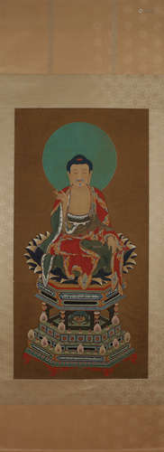 A Chinese Sakyamuni buddha painting