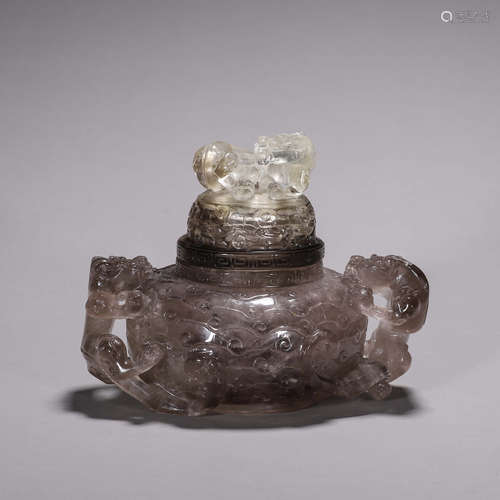 A seawater and beast crystal censer