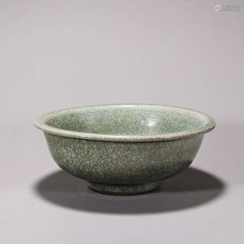 A celadon glazed porcelain bowl