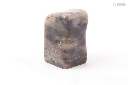 A Chinese soapstone seal