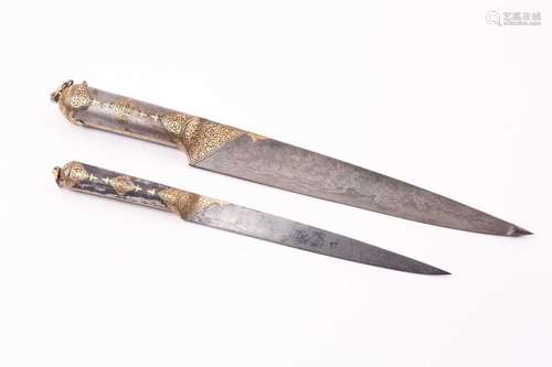 A Persian Kard and scabbard