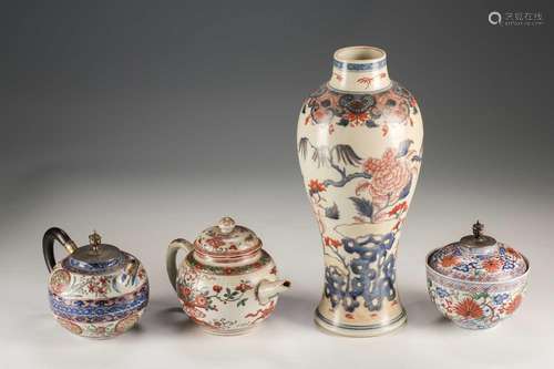 18th century Chinese European decorated porcelain