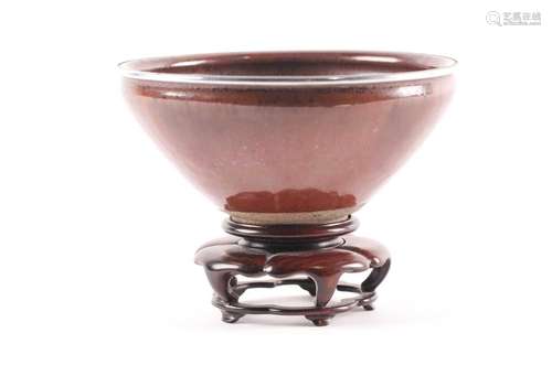 A Chinese Cizhou type glazed bowl