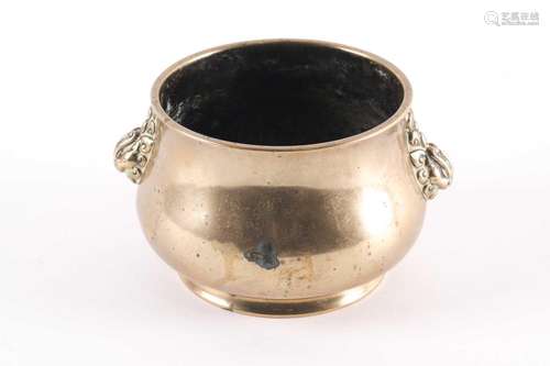 A Chinese bronze censer