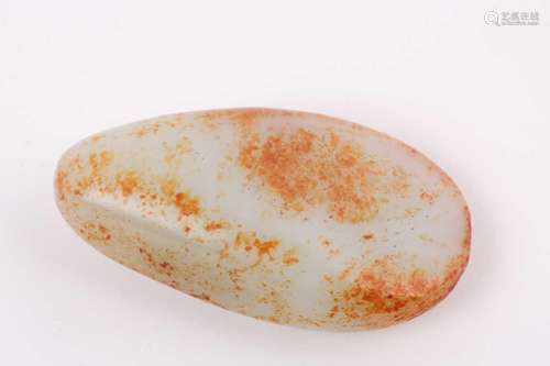 A Chinese jade pebble (touching stone)