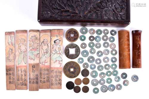 A number of Chinese coins