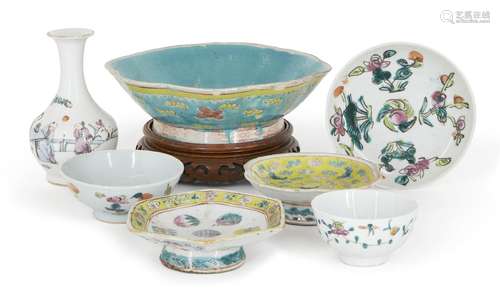 Une collection de porcelaine chinoise, fin du 19e siècle, co...