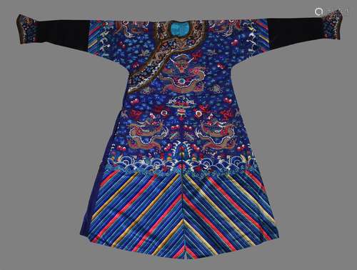 A Chinese Mandarins 'dragon' robe