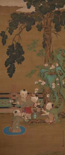 In the style of Ding Guanpeng (18th century)