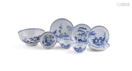 A group of Chinese 'Nanking Cargo' porcelain