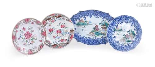 A Chinese Famille Rose serving dish