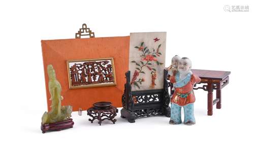 A small group of Chinese items