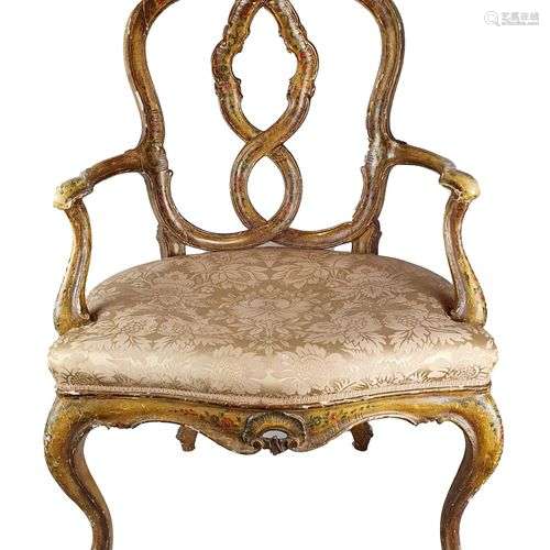 CHAISE VENITIENNE 18ème SIECLE