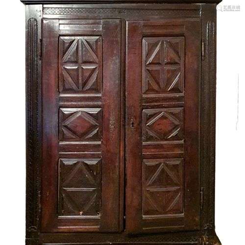 ARMOIRE BONNETIERE 18ème SIECLE