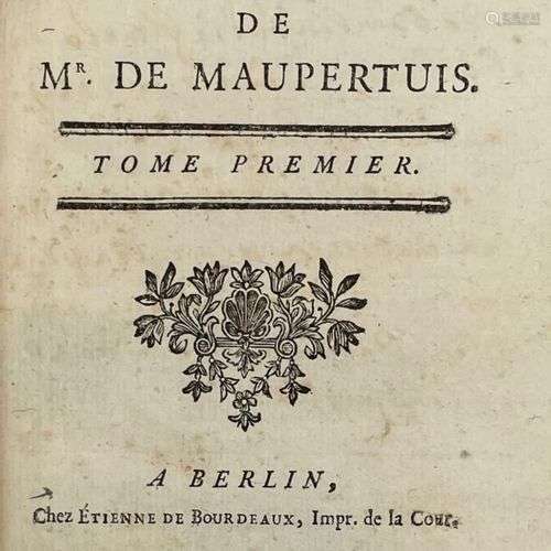 MAUPERTUIS (Pierre-Louis Moreau de).