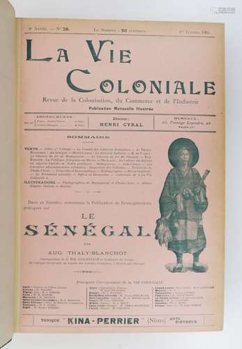 Vie Coloniale (La). Revue de la colonisation, du commerce et...