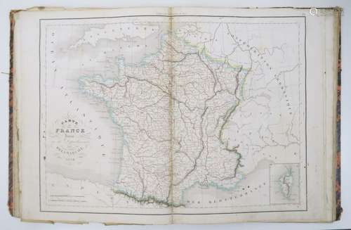 DELAMARCHE (Félix). Atlas de la géographie ancienne, du Moye...