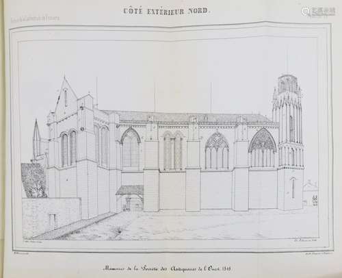 Poitou - AUBER (Charles Auguste, Abbé). Histoire de la Cathé...