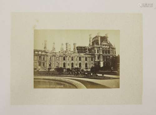 Photographies - Commune de Paris. Album photographique des r...