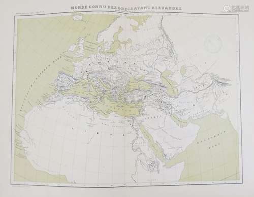 VIVIEN de SAINT-MARTIN (Louis). Atlas dressé pour l'histoire...