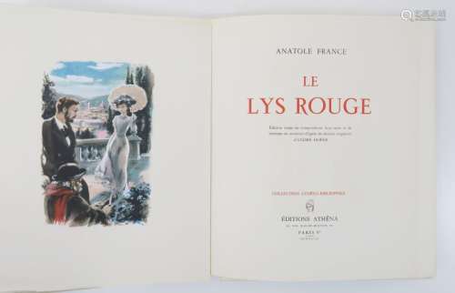 HOFER (André) & FRANCE (Anatole). Le Lys Rouge. Paris, Athên...