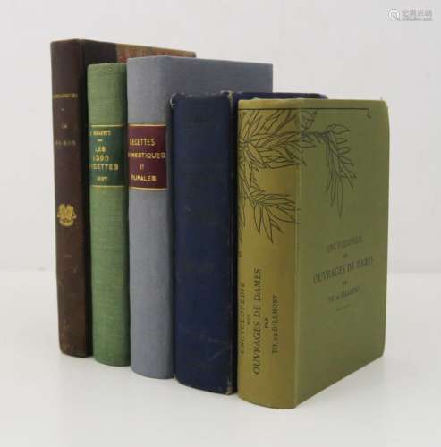 Lot. Ensemble de 5 volumes : BOGAERTS, Les 1.200 recettes. R...