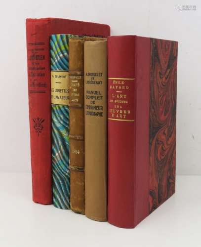 Lot. Ensemble de 5 volumes : BROQUELET (A.) et BREGEAUT (L.)...