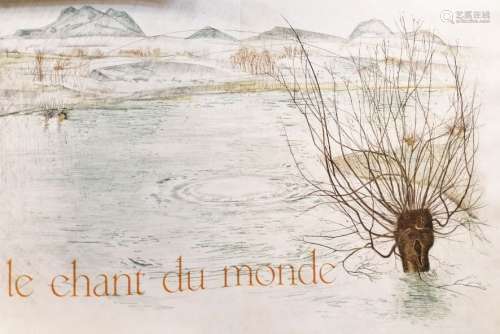 CARRANCE (Raymond) & GIONO (Jean). Le Chant du Monde. Bourg-...