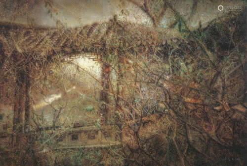 肖芳凯（b.1976） 2010年作 《景·域0918》 布面油画
