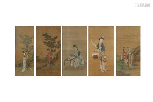 QIU YING (follower of, 1494 – 1552); WANG ZHENPENG (follower...