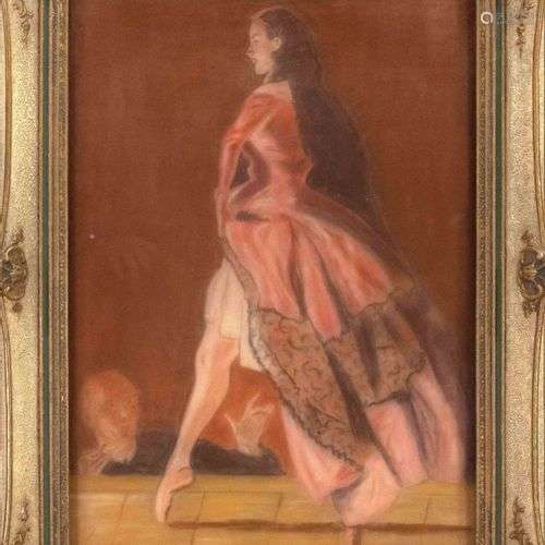 Artiste non identifié, 1ère moitié du 20ème siècle, danseuse...