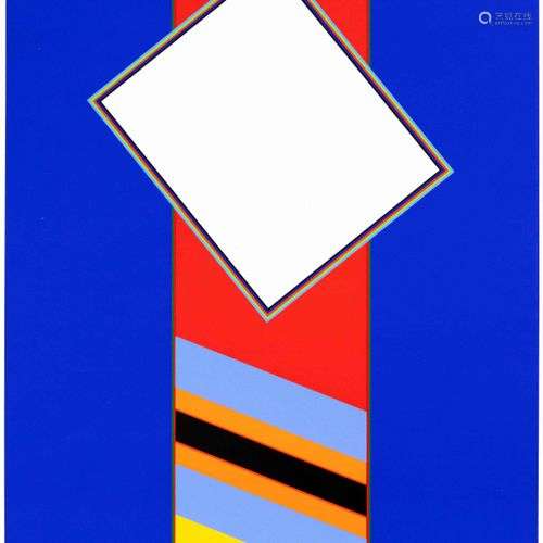 Peter Freudenthal (*1938), Composition de champs de couleurs...