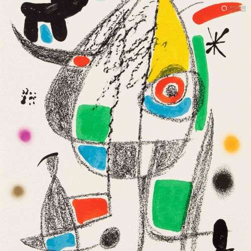 Joan Miró (1893-1983), feuille 20 de la série 