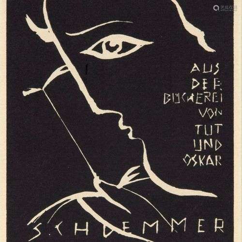 Oskar Schlemmer (1888-1943), ex-libris 