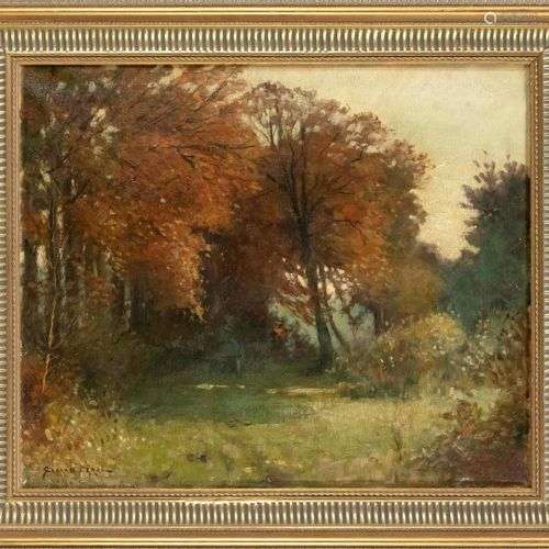 Gerard C. Krol (1882-1950), ''Denekamp Herbstmorgen'', huile...