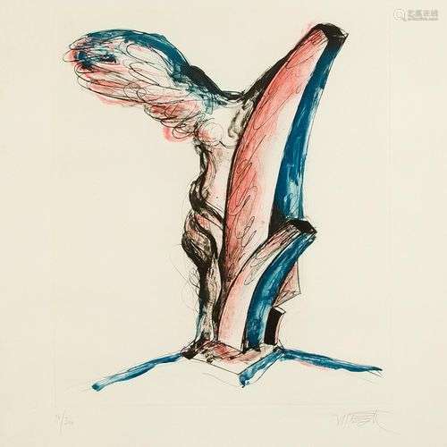 Wolf Vostell (1932-1998), ''Nike von Samotrake'', héliogravu...
