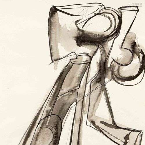 Giancarlo Sangregorio (1925-2013), o.T., dessin original à l...
