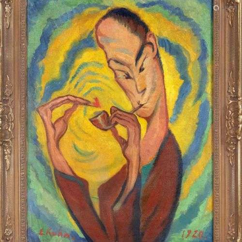 Emil Adolf Kuhn (1886-1952), expressionniste suisse, actif à...