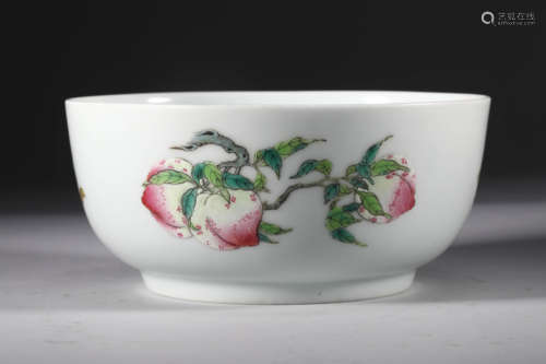 Famille Rosed Kiln Bowl from DaoGuang