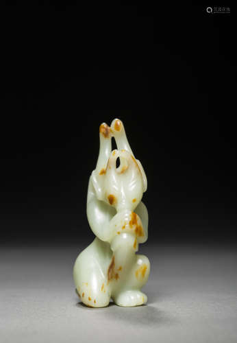 Jade Human Statue from HongShan