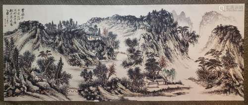 CHINESE LANDSCAPE PAINTING, HUANG BINHONG