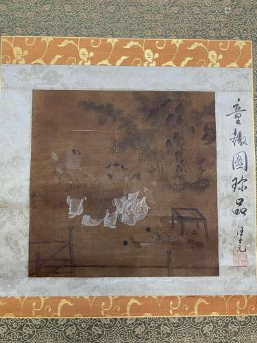 CHINESE PAINTING OF KIDS-PLAYING, SU HANCHEN