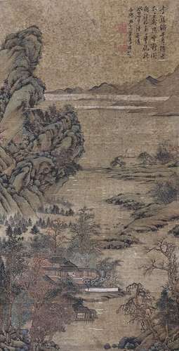 TRADITIONAL CHINESE LANDSCAPE PAINTING, LAN YING