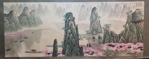 TRADITIONAL CHINESE LANDSCAPE PAINTING, BAI XUESHI