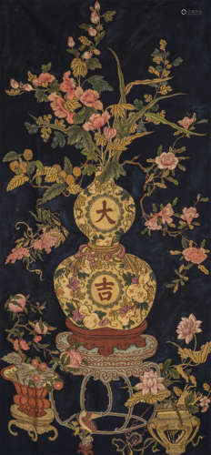 Silk Tapestry of DaJi from Qing