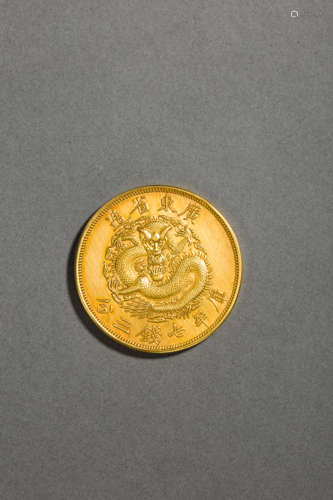 Gilding Golden Coin