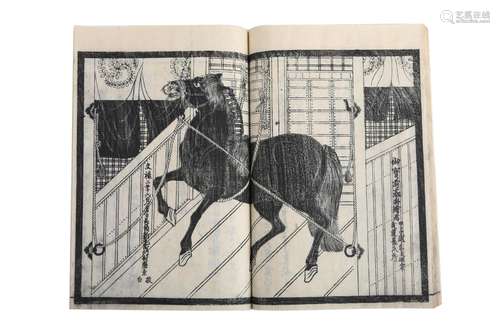 EIGHT JAPANESE ILLUSTRATED BOOKS